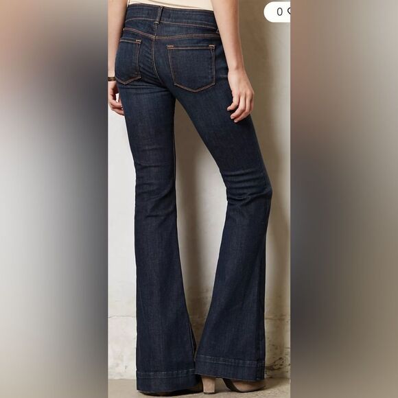 J Brand Love Story flare BellBottom LowRise  30 - Picture 3 of 4
